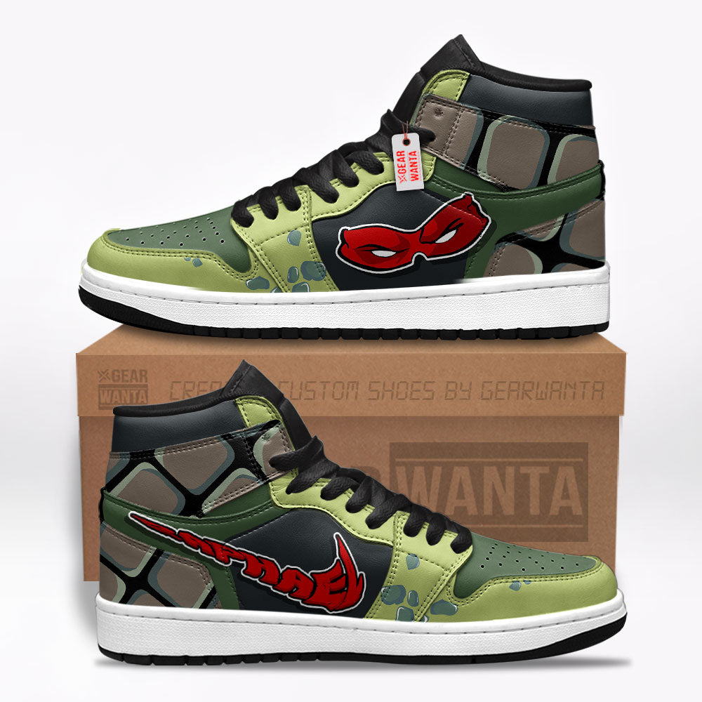 TMNT Raphael Mask J1 Shoes Teenage Mutant Ninja Turtles-Gear Wanta