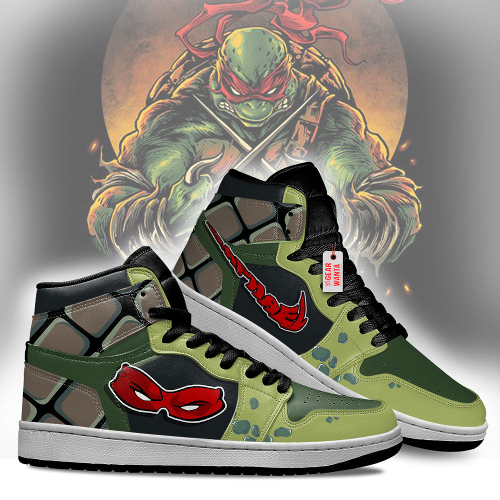 TMNT Raphael Mask J1 Shoes Teenage Mutant Ninja Turtles-Gear Wanta