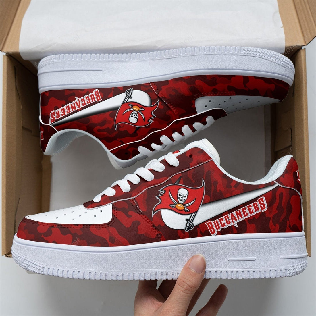 Tampa Bay Buccaneers Air Sneakers 74RB-NAF-Gear Wanta