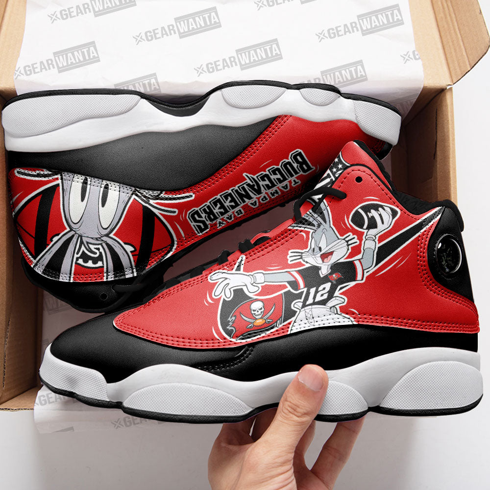 Tampa Bay Buccaneers J13 SneakersCustom Shoes-Gear Wanta