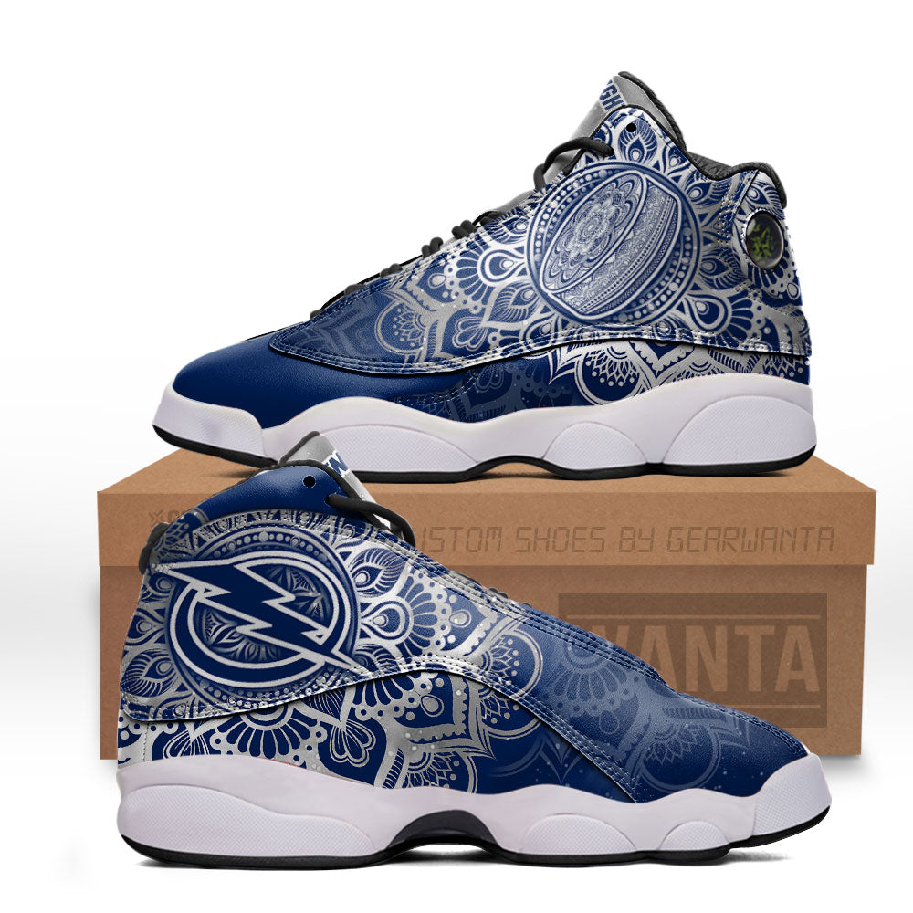 Tampa Bay Lightning J13 Sneakers Custom Shoes-Gear Wanta