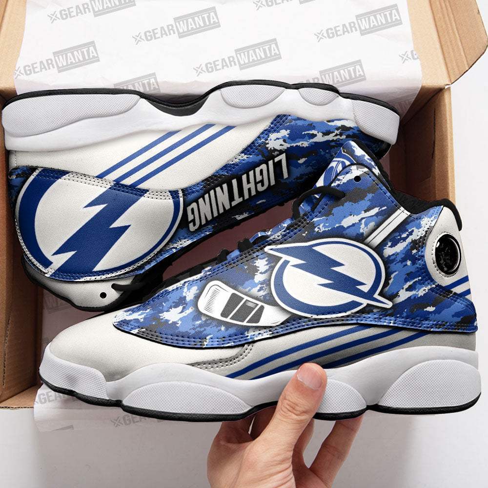 Tampa Bay Lightning J13 Sneakers Custom Shoes-Gear Wanta