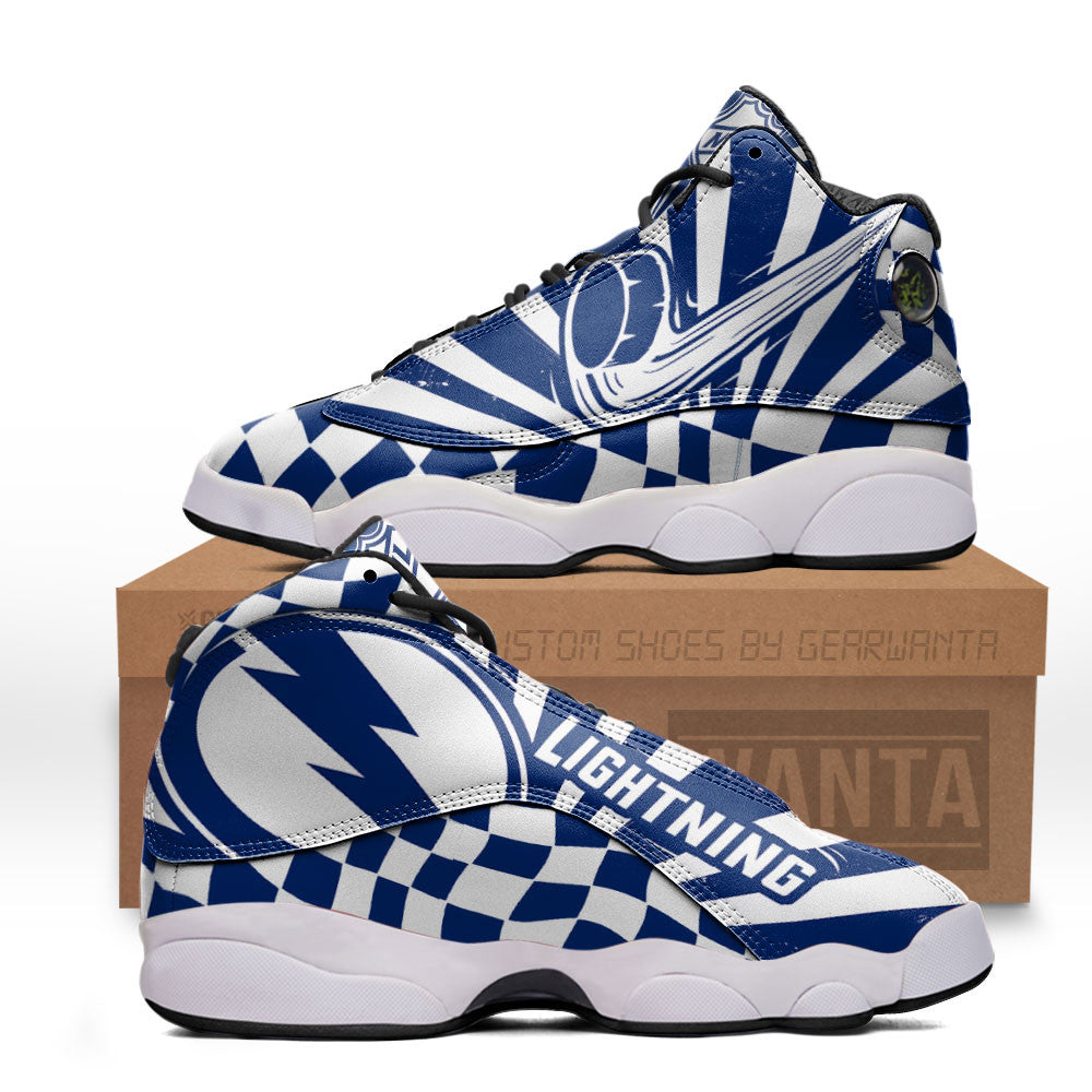 Tampa Bay Lightning J13 Sneakers Sport Custom Shoes-Gear Wanta