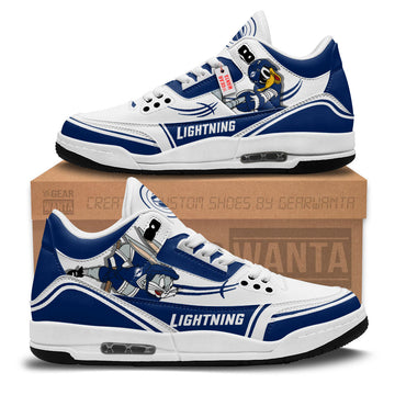 Tampa Bay Lightning J3 Sneakers Custom Shoes-Gear Wanta