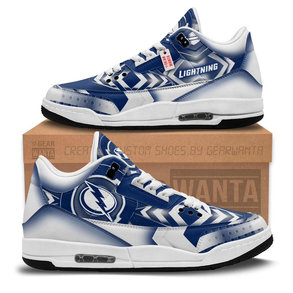 Tampa Bay Lightning J3 Sneakers Custom Shoes-Gear Wanta