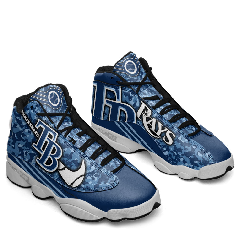 Tampa Bay Rays J13 Sneakers Custom Shoes-Gear Wanta