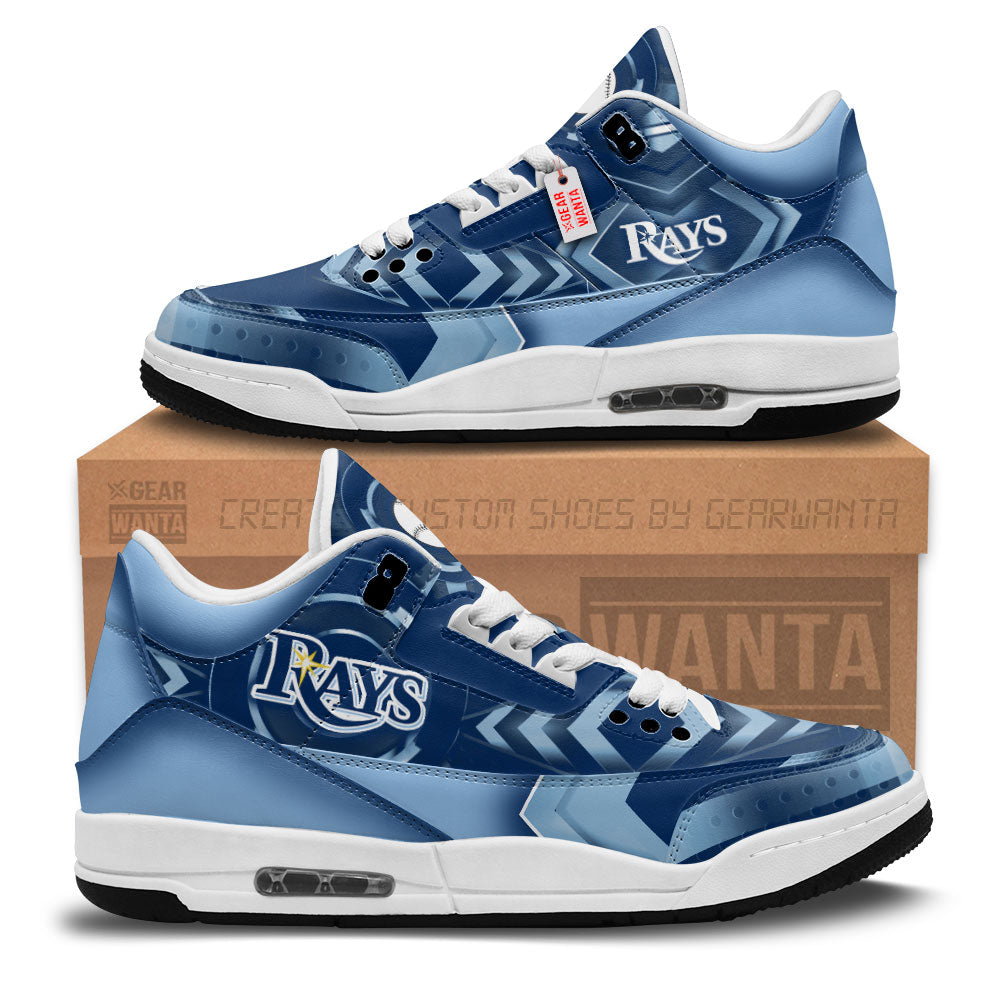 Tampa Bay Rays J3 Sneakers Custom Shoes-Gear Wanta