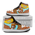 Tanooki Mario Kid J1s Sneakers Personalized Cartoon Collection - Gearwanta.com