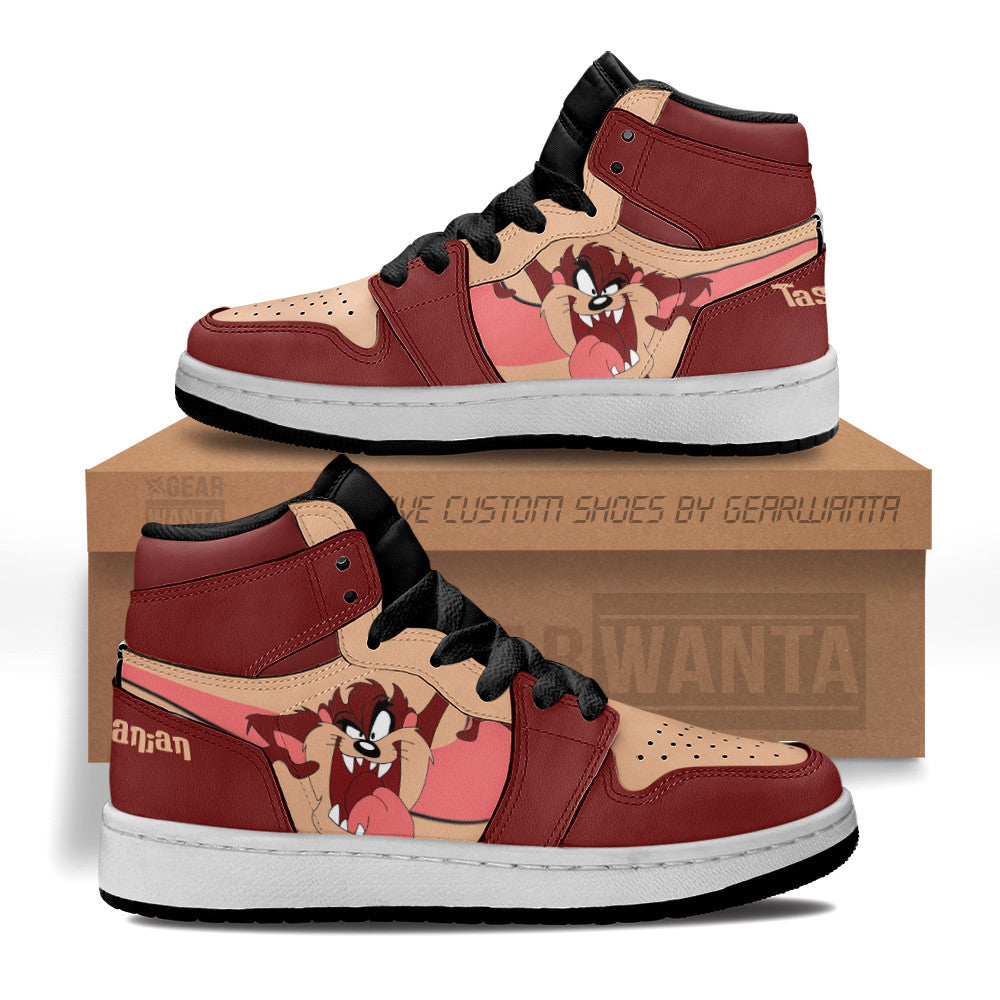 Tasmanian Kid Sneakers Custom-Gear Wanta