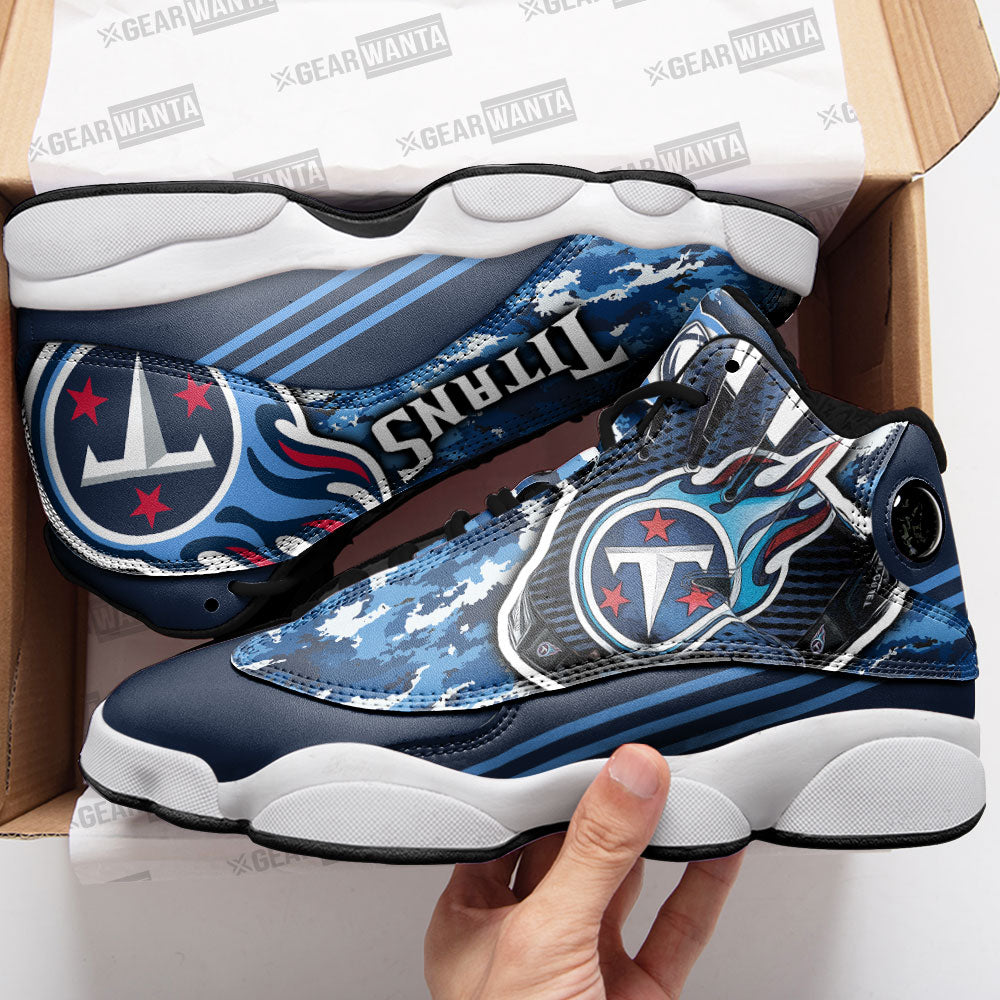 Tennessee Titans J13 Sneakers Custom Shoes-Gear Wanta