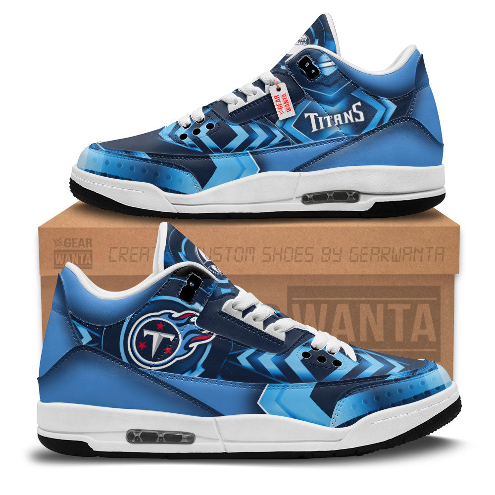 Tennessee Titans J3 Sneakers Custom Shoes-Gear Wanta