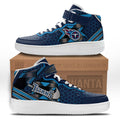 Tennessee Titans Sneakers Custom Air Mid Shoes For Fans-Gear Wanta