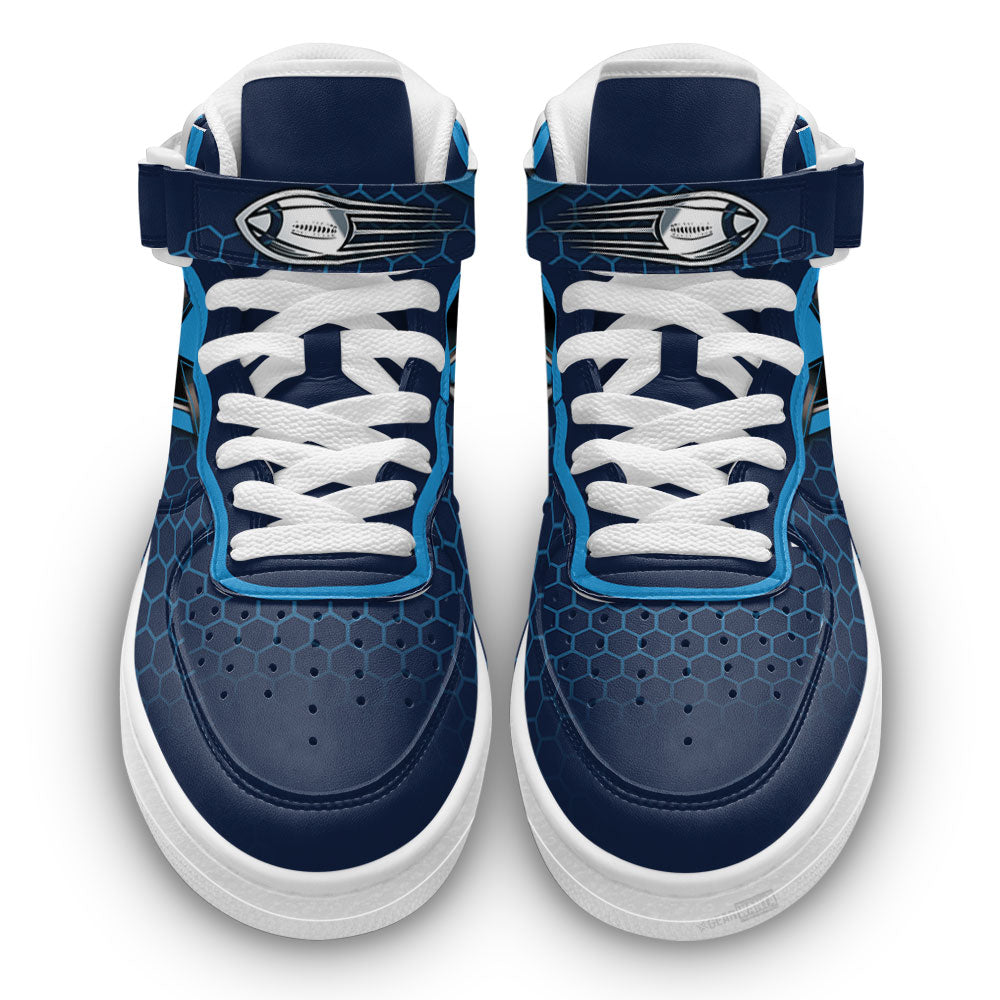 Tennessee Titans Sneakers Custom Air Mid Shoes For Fans-Gear Wanta