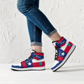 Texas State Flag JD1 High Top Shoes 