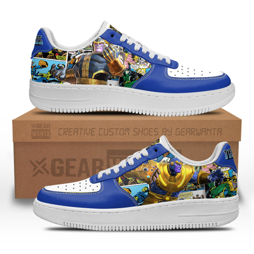 Thanos Air Sneakers Custom Superhero Comic Shoes-Gear Wanta