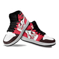 The Amazing Digital Caine Kid High-Top Leather Sneakers