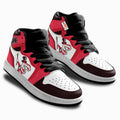 The Amazing Digital Caine Kid High-Top Leather Sneakers
