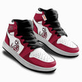 The Amazing Digital Gangle Kid High-Top Leather Sneakers