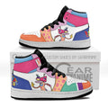 The Amazing Digital Zooble Kid High-Top Leather Sneakers
