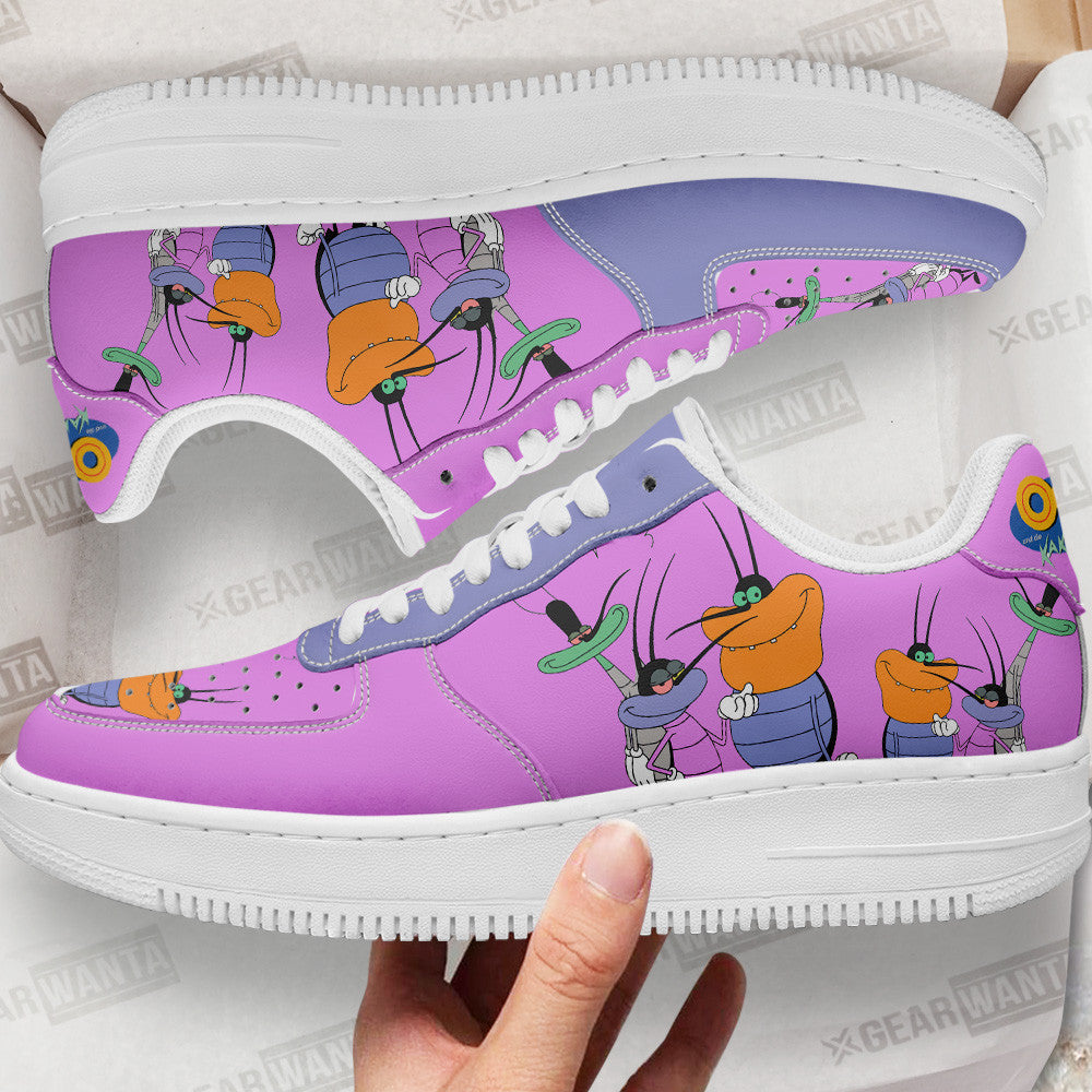 The Cockroaches Air Sneakers Custom Oggy and the Cockroaches Cartoon Shoes-Gear Wanta