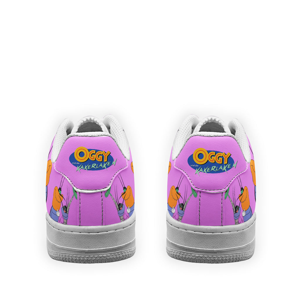 The Cockroaches Air Sneakers Custom Oggy and the Cockroaches Cartoon Shoes-Gear Wanta