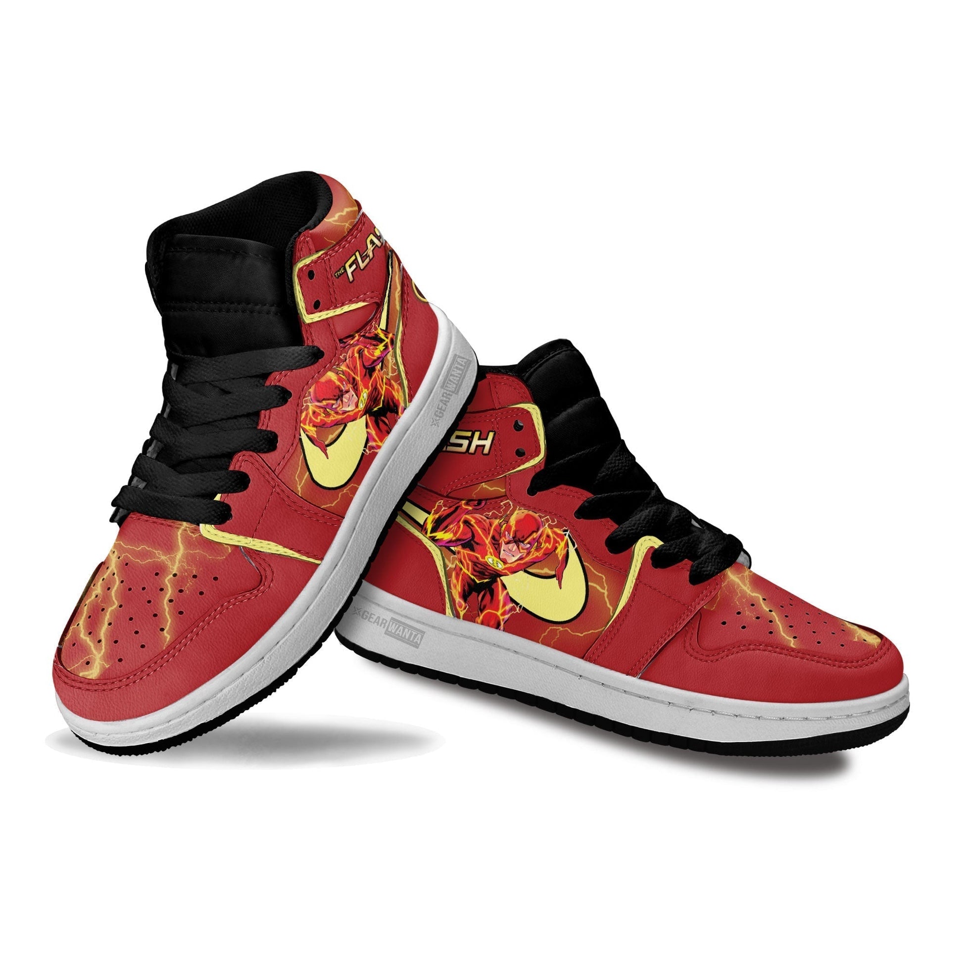 The Flash Kids J1 Sneakers Custom Shoes For Kids-Gear Wanta