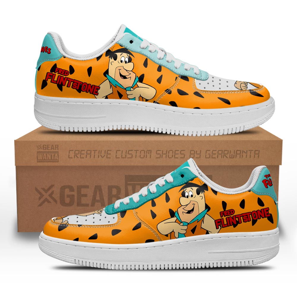 The Flintstones Fred Flintstone Air Sneakers Custom-Gear Wanta