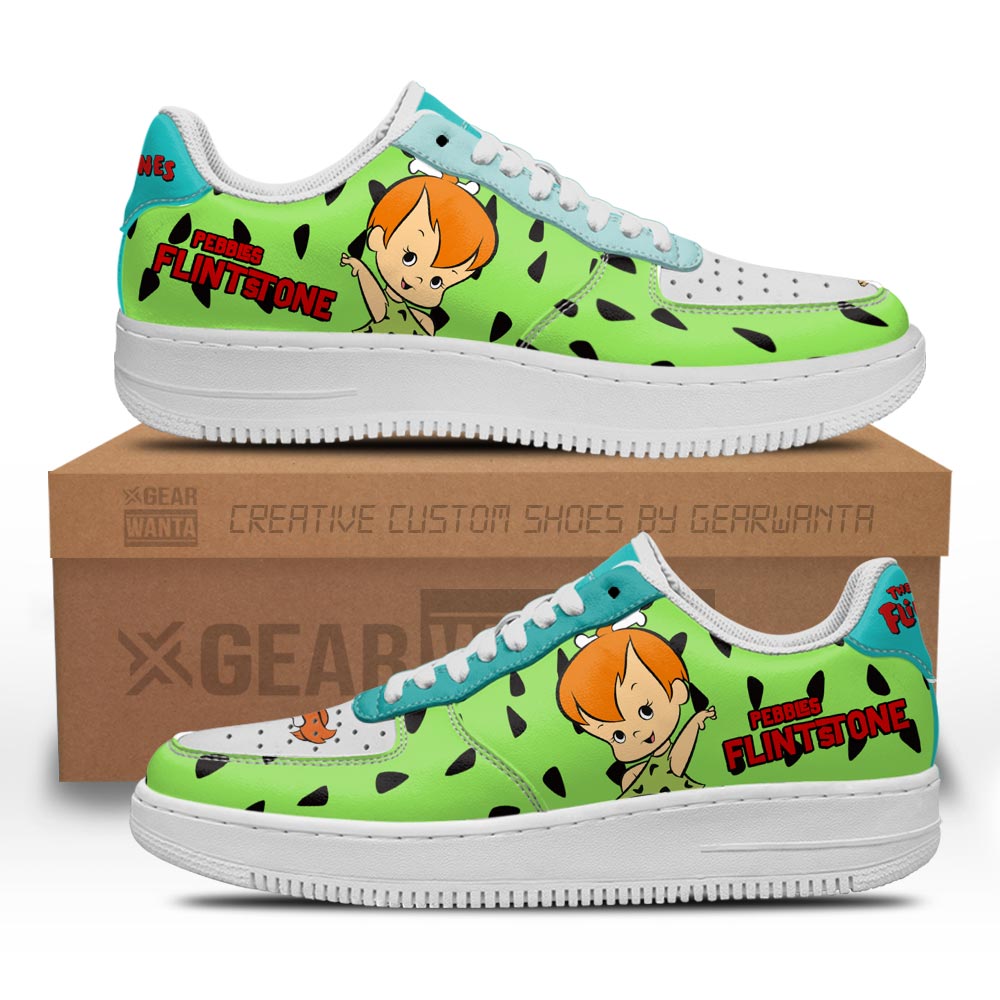 The Flintstones Pebbles Flintstone Air Sneakers Custom-Gear Wanta