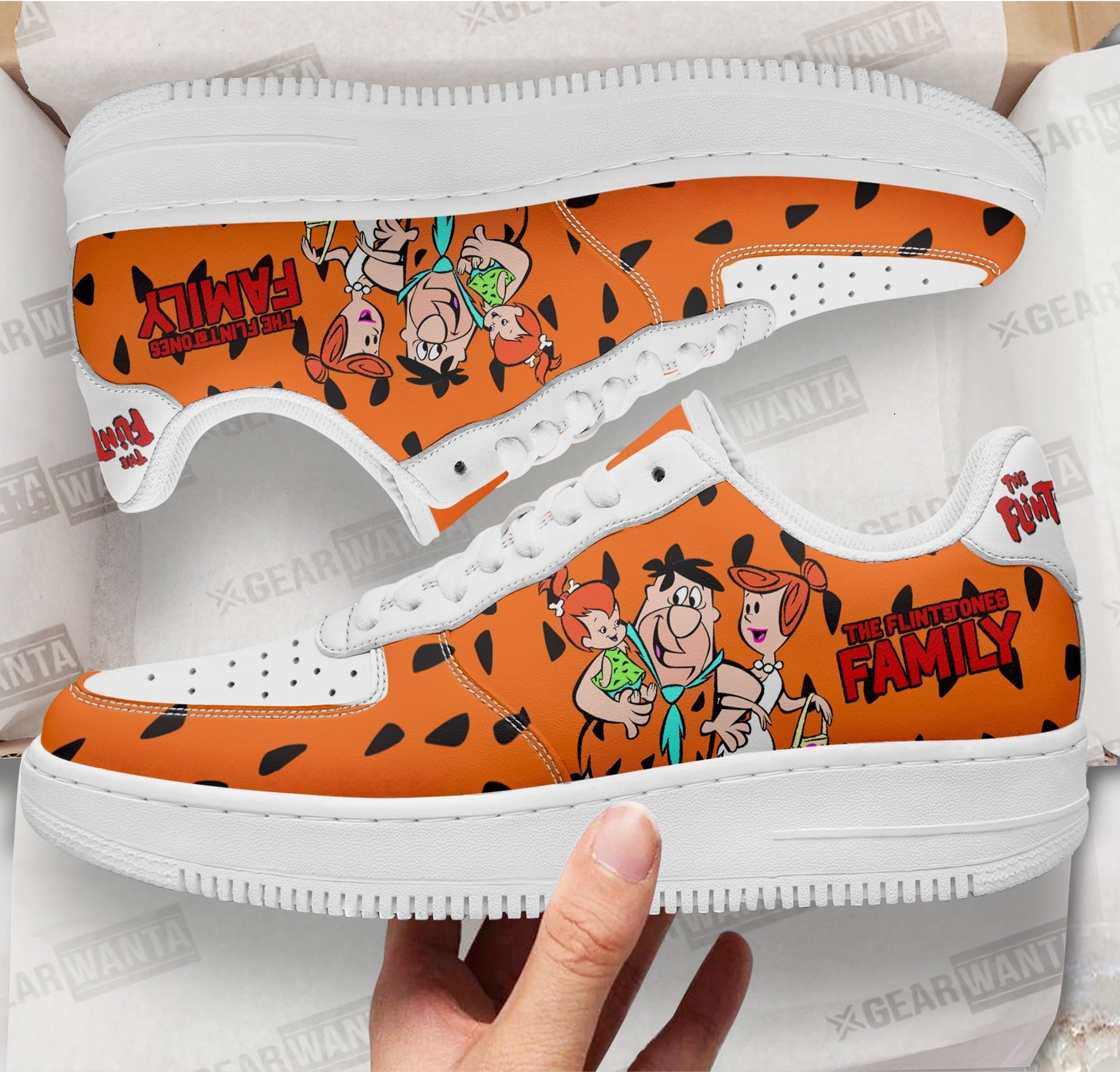 The Flintstones The Flintstones Family Air Sneakers Custom-Gear Wanta