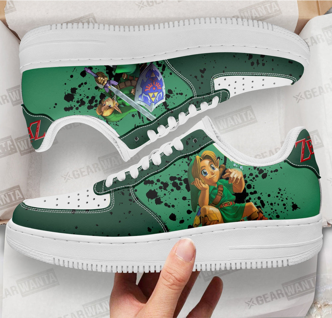 The Legend of Zelda Air Sneakers Custom For Gamer Shoes-Gear Wanta