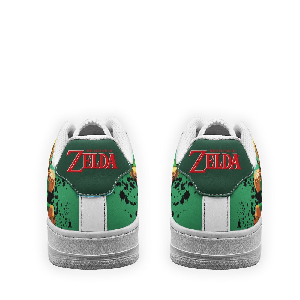 The Legend of Zelda Air Sneakers Custom For Gamer Shoes-Gear Wanta