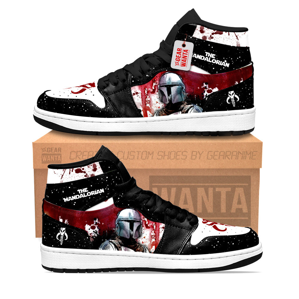 The Mandalorian Star Wars J1 Shoes Custom Sneakers PT21-Gear Wanta