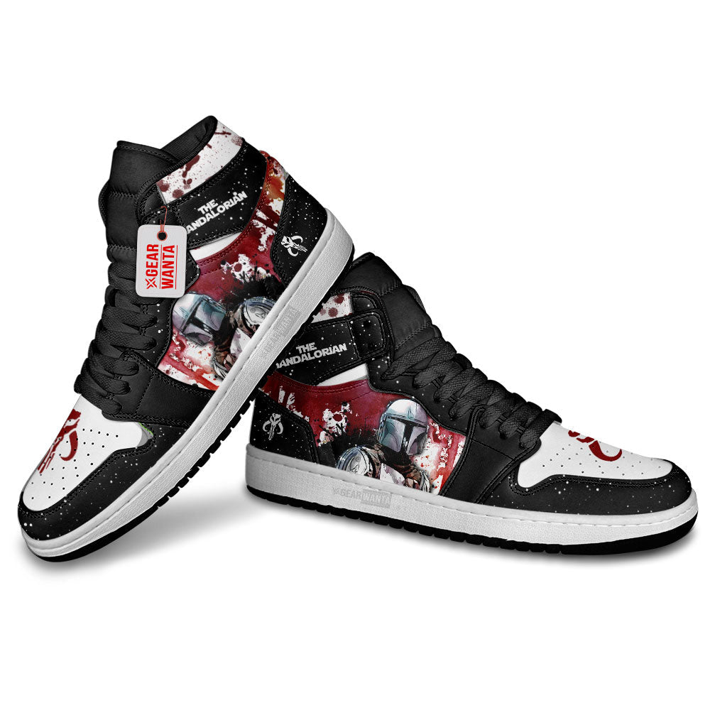The Mandalorian Star Wars J1 Shoes Custom Sneakers PT21-Gear Wanta