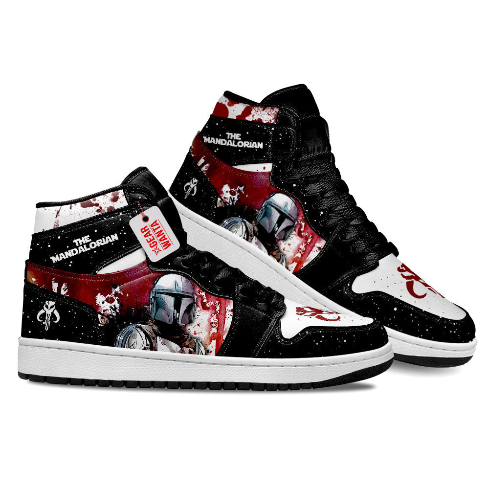 The Mandalorian Star Wars J1 Shoes Custom Sneakers PT21-Gear Wanta