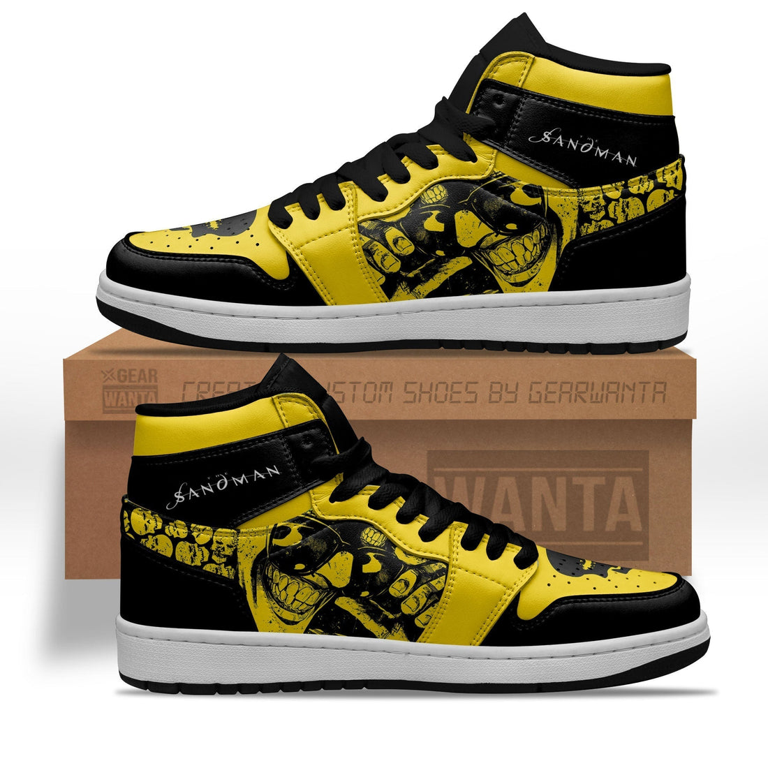 The Sandman Corinthian J1 Sneakers Custom Shoes-Gear Wanta