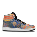 The Scream J1 Shoes Custom Starry Night- gearwanta.com