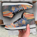 The Scream J1 Shoes Custom Starry Night- gearwanta.com