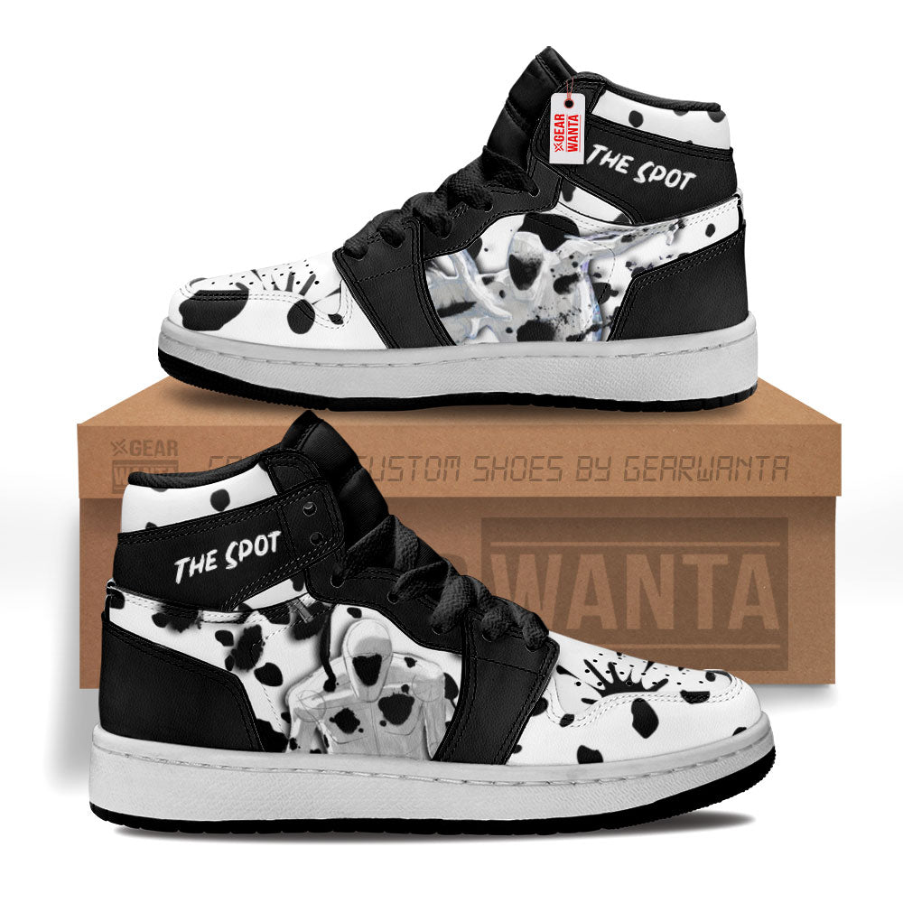 The Spot Spider-Verse Kid Sneakers Custom For Kids-Gear Wanta