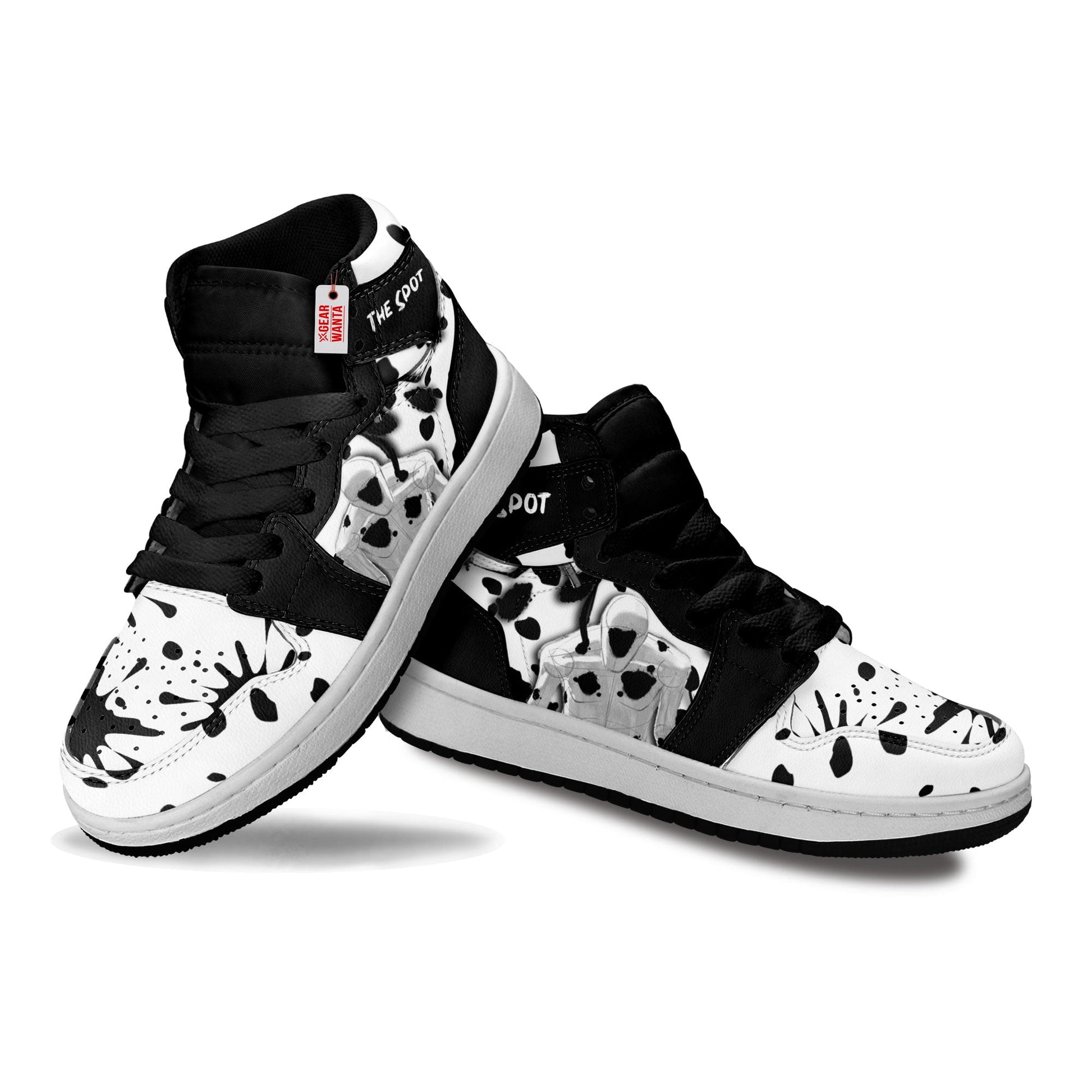 The Spot Spider-Verse Kid Sneakers Custom For Kids-Gear Wanta