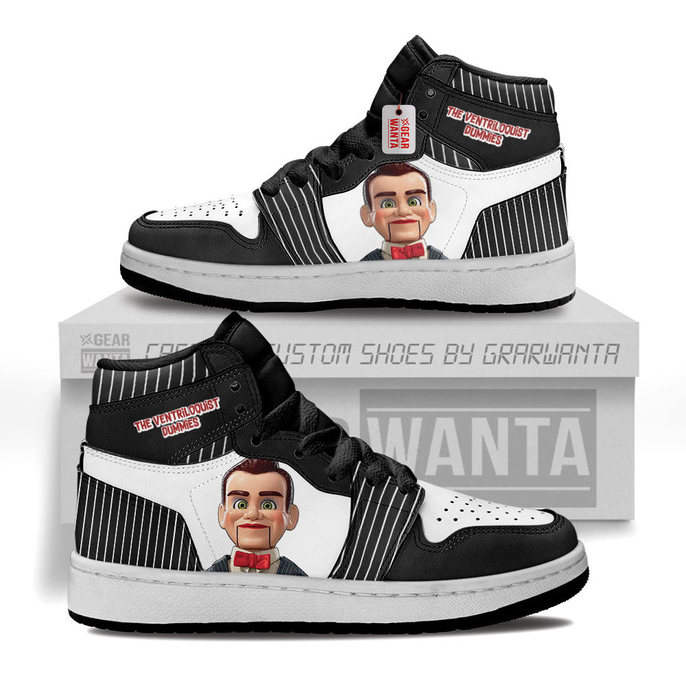 The Ventriloquist Dummies Kid J1s Sneakers Personalized Cartoon Collection - Gearwanta.com