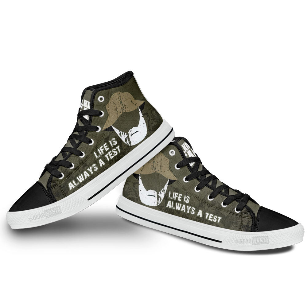 The Walking Dead High Top Shoes Custom For Fans-Gear Wanta