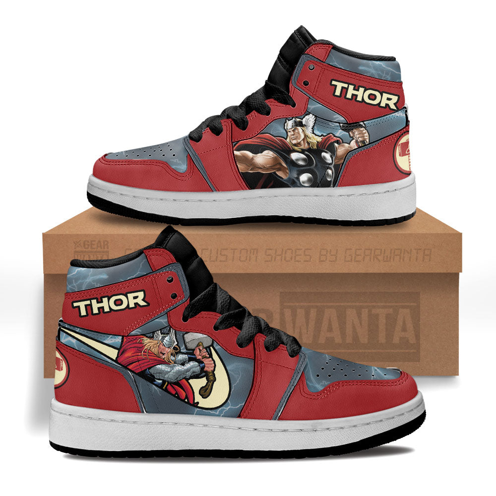 Thor Kids J1 Sneakers Custom Shoes For Kids-Gear Wanta