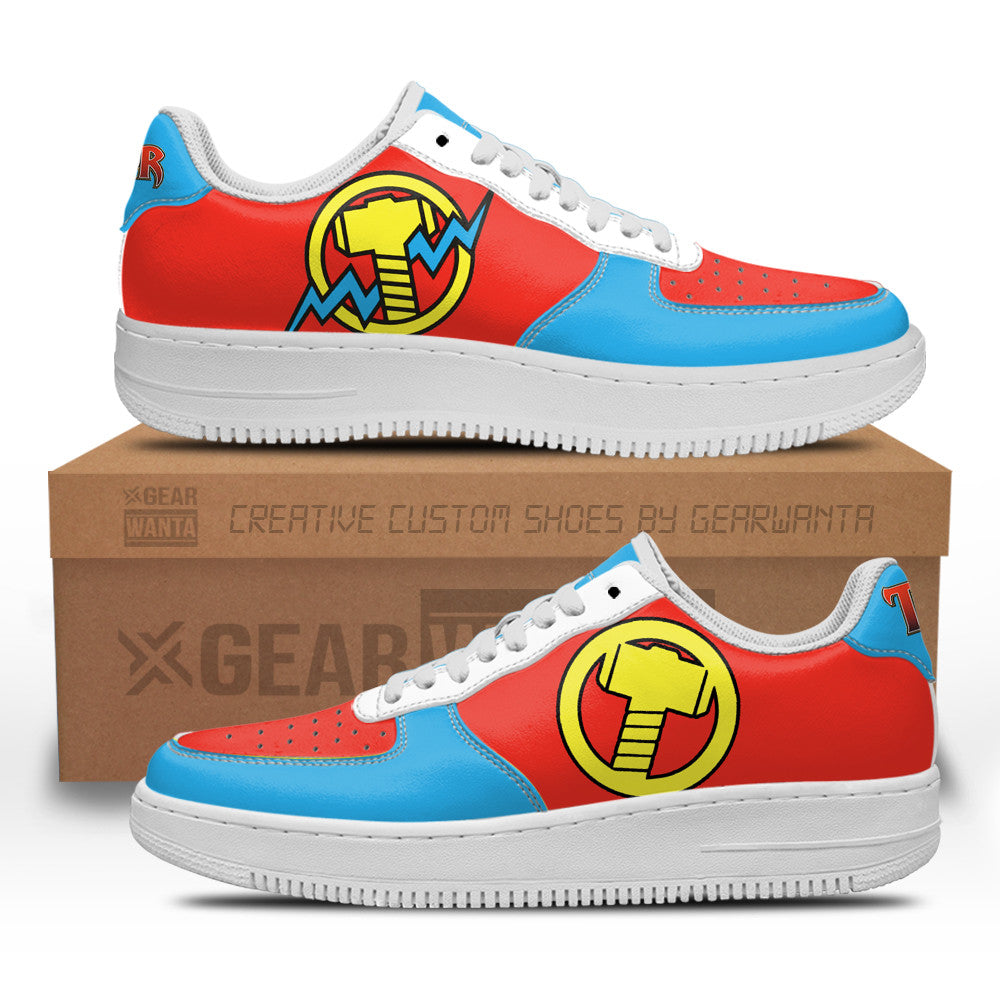 Thor Super Hero Custom Air Sneakers QD22-Gear Wanta