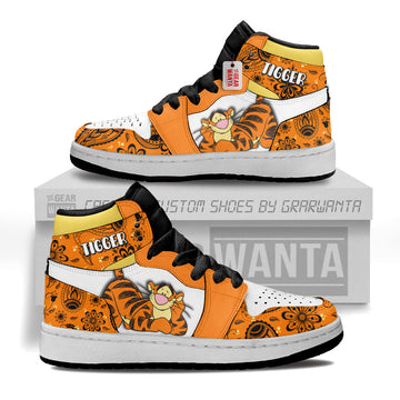 Tigger Kid J1s Sneakers Cartoon Collection - Gearwanta.com