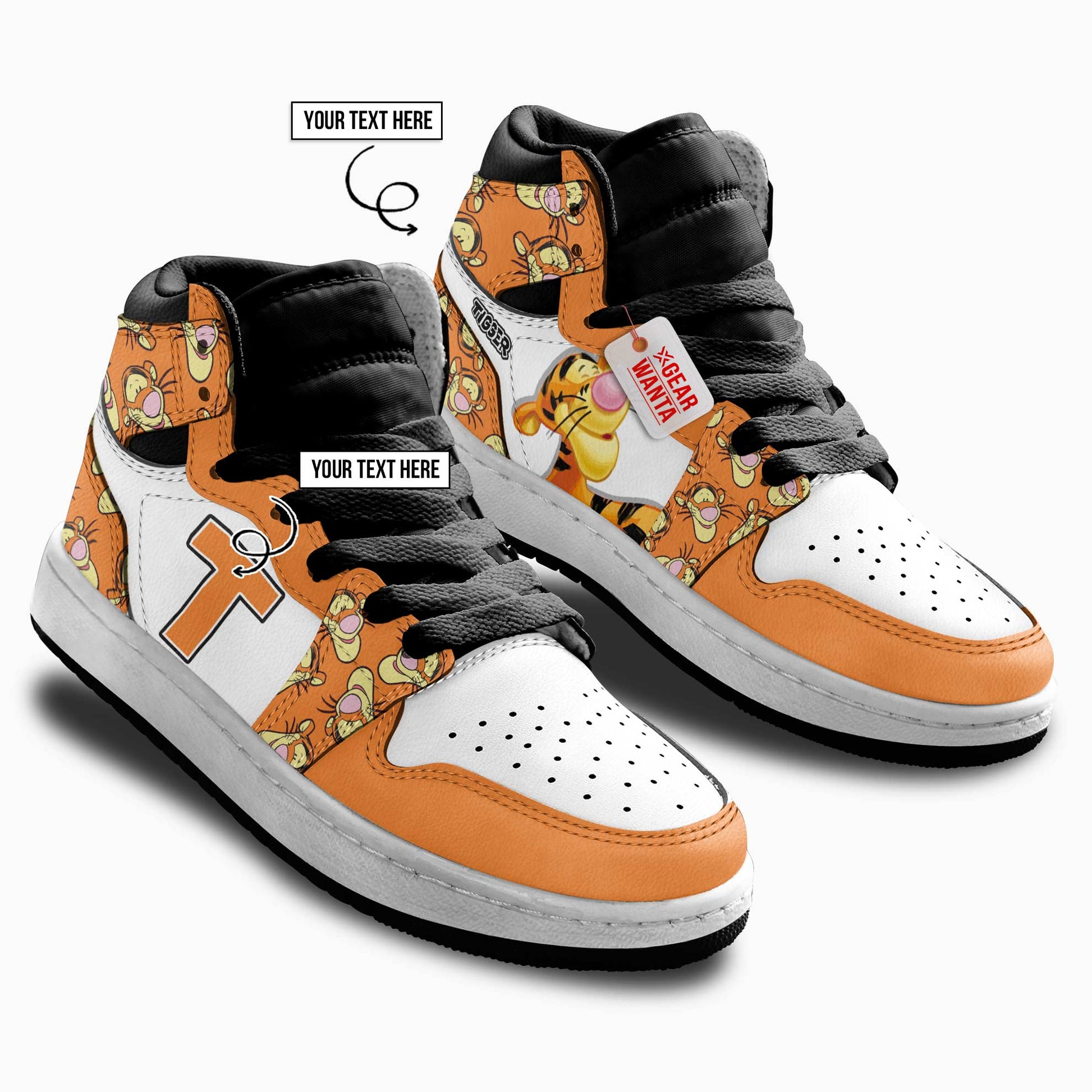 Tigger Kid J1s Sneakers Cartoon Collection - Gearwanta.com