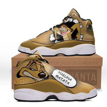 Timon J13 Sneakers Custom Comic Style Shoes-Gear Wanta