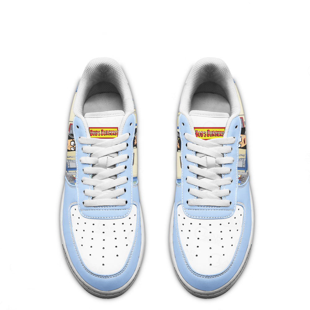 Tina Belcher Bob's Burger Custom Air Sneakers QD12-Gear Wanta