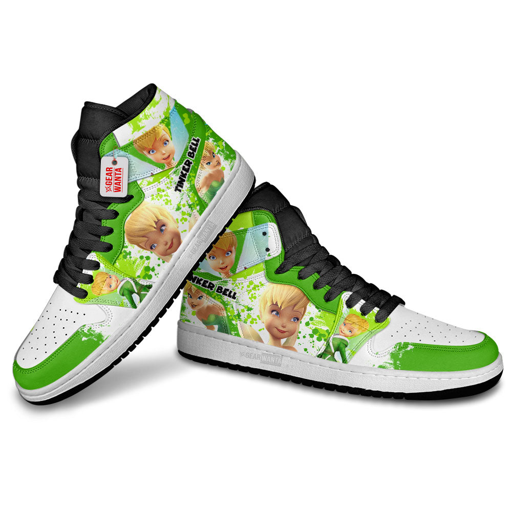 Tinker Bell J1 Shoes Custom For Fans- gearwanta.com