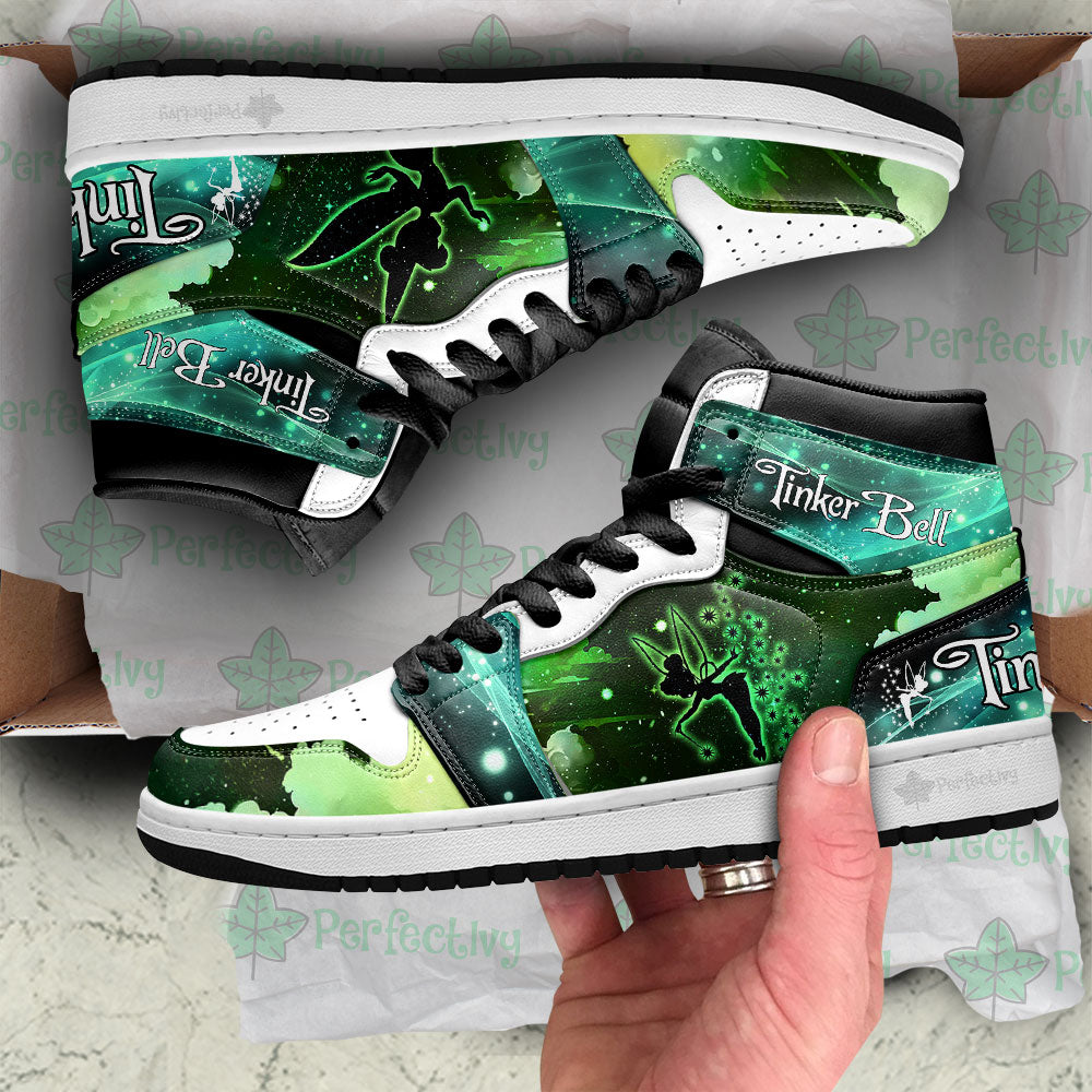 Tinker Bell Silhouette J1 Shoes Custom For Fans Sneakers PT10-Gear Wanta