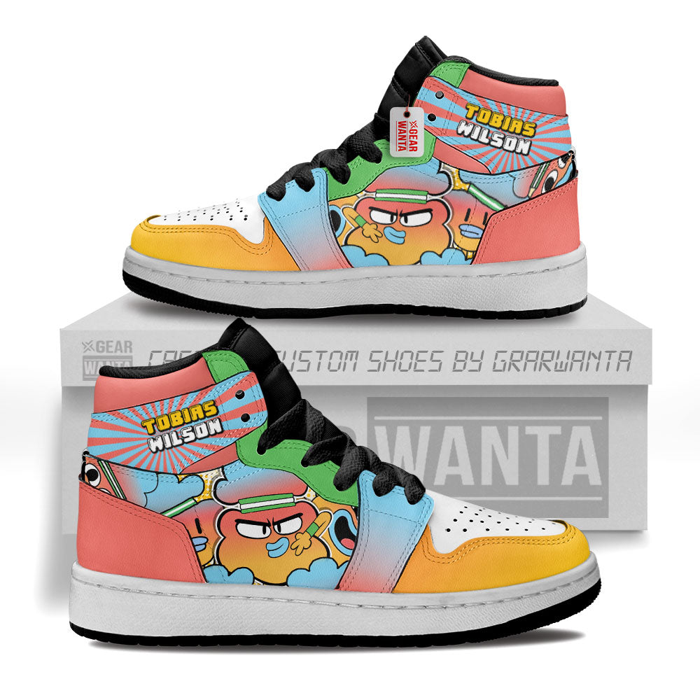 Tobias Wilson Kid J1s Sneakers Cartoon Collection - Gearwanta.com